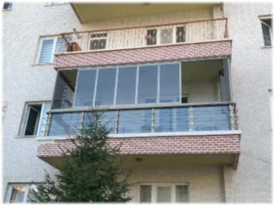 Sivas Alibaba Mahallesi-Albert Genau Tiara Twinmax Isıcamlı Katlanır Cam Balkon
