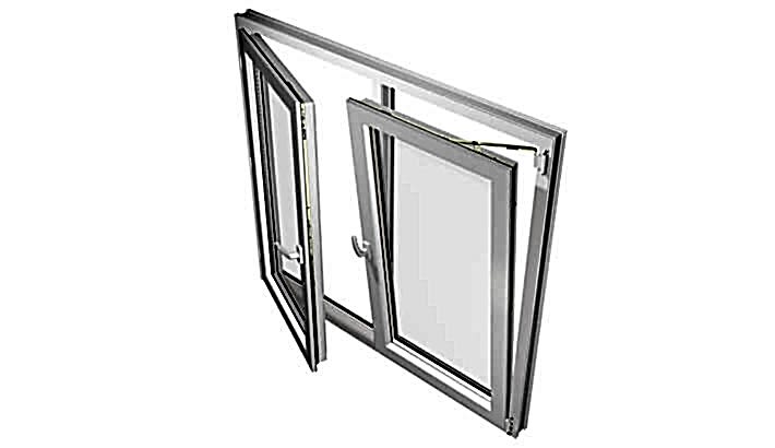 Çift Kanat Açılım PVC Pencereler